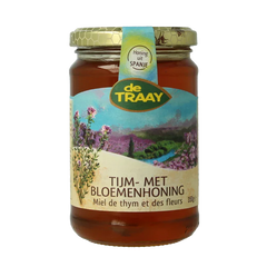 Traay Tijm- met bloemenhoning 350 Gram
