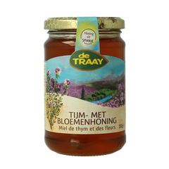 Traay Tijm- met bloemenhoning 350 Gram
