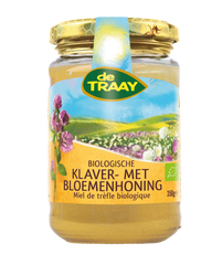 de Traay Klaver- met bloemenhoning bio 350.00 Gram