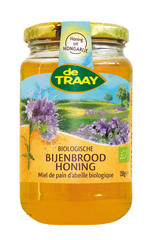de Traay Bijenbroodhoning bio 350.00 Gram