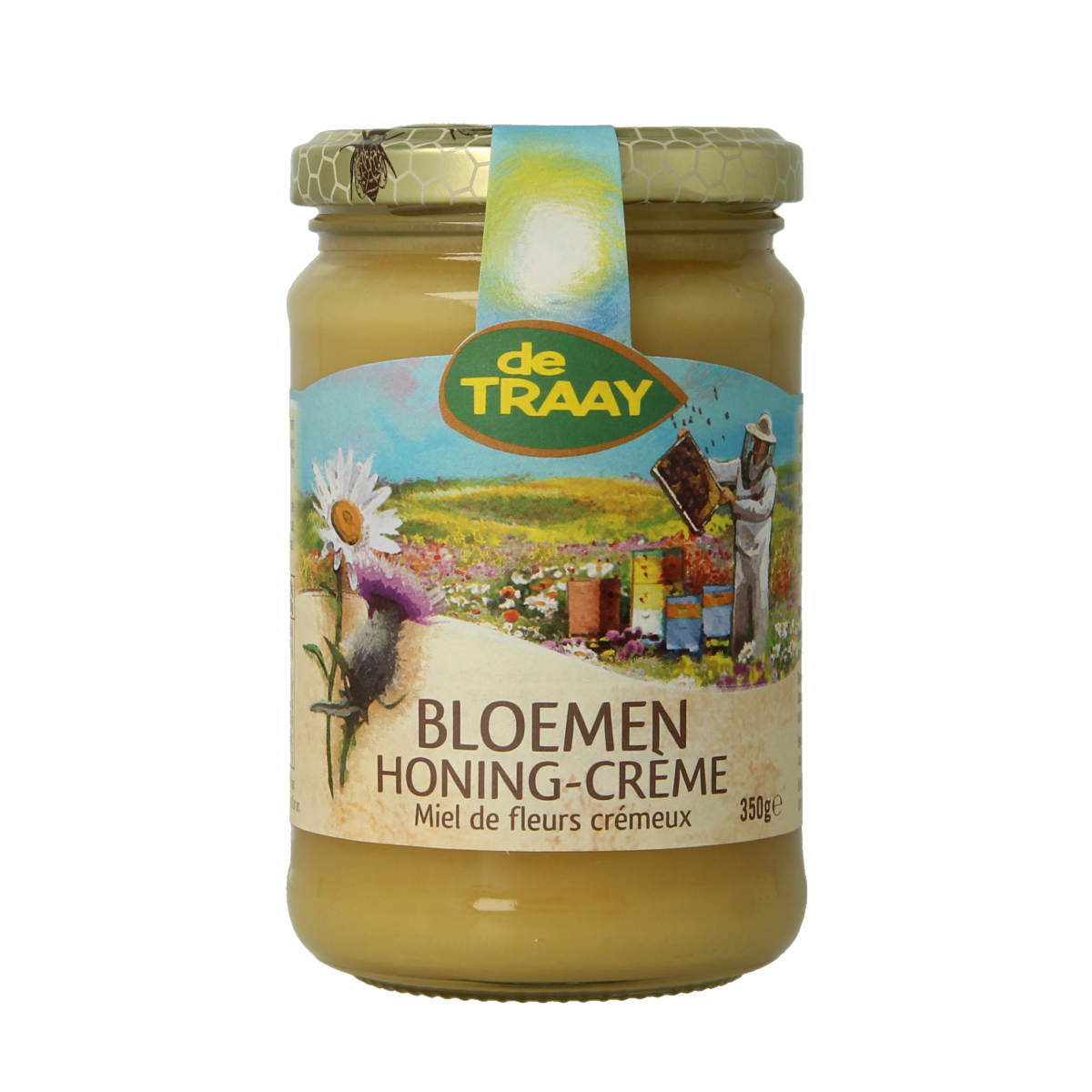 de Traay Bloemen honing creme 350.00 Gram