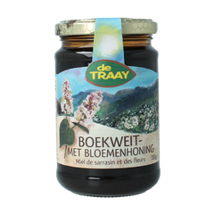 de Traay Boekweit met bloemenhoning 350.00 Gram