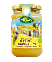 de Traay Bloemen honing creme bio 350.00 Gram