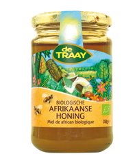 de Traay Afrikaanse honing bio 350.00 Gram