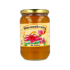 De Imker Bloemenhoning vloeibaar 900 Gram