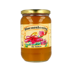 De Imker Bloemenhoning vloeibaar 900 Gram