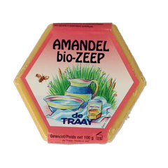 de Traay Zeep amandel bio 100.00 Gram
