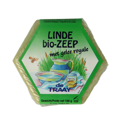 de Traay Zeep lindebloesem/koninginnegelei bio 100.00 Gram