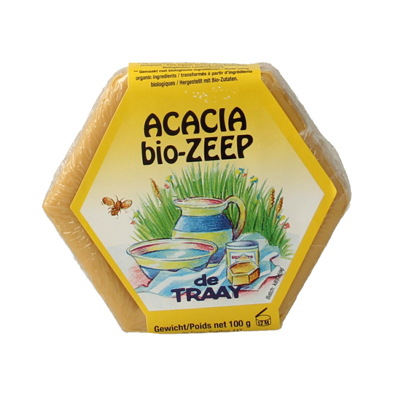 Traay Zeep acacia/oranjebloesem 100 Gram