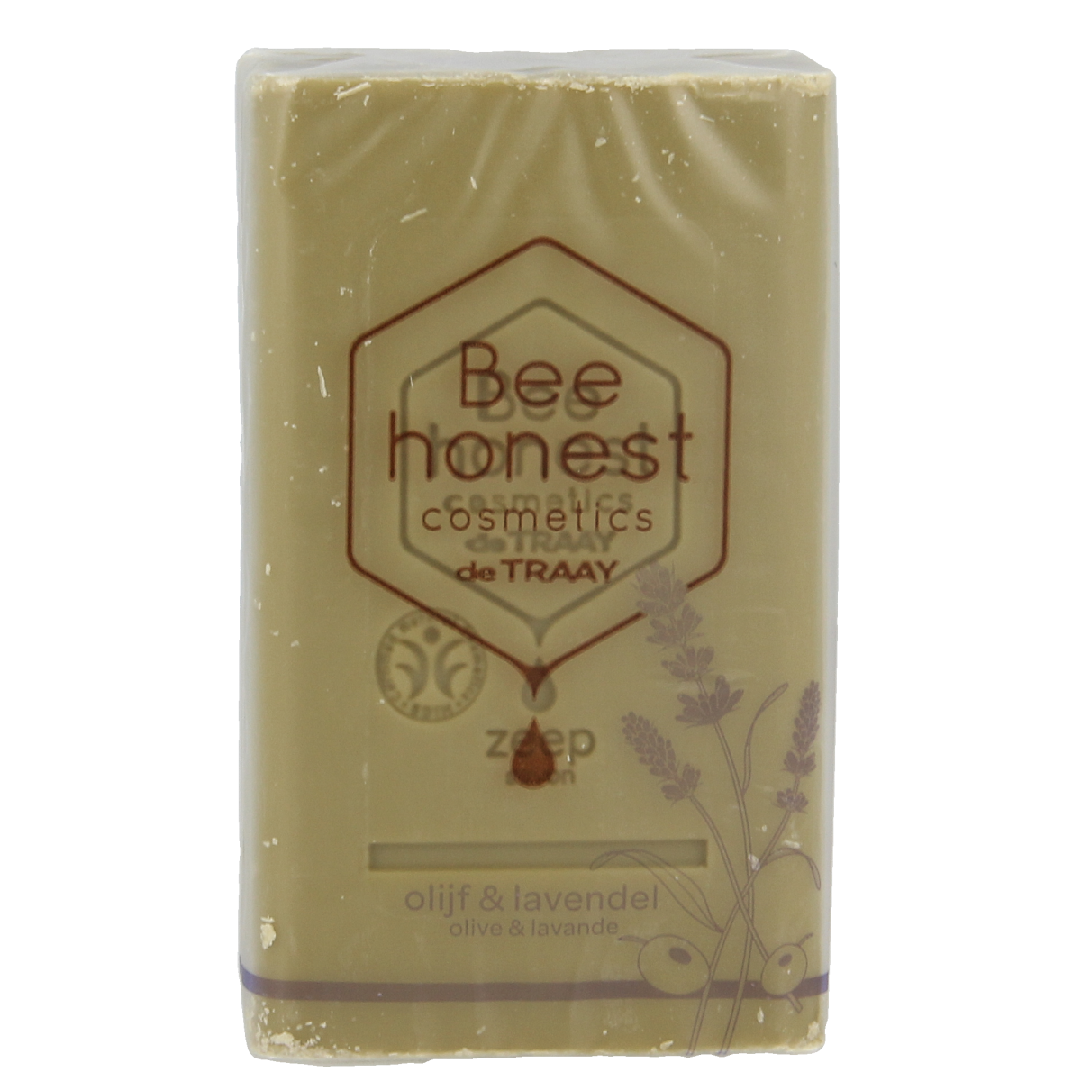 Traay Bee Honest Zeep olijf & lavendel 100.00 Gram