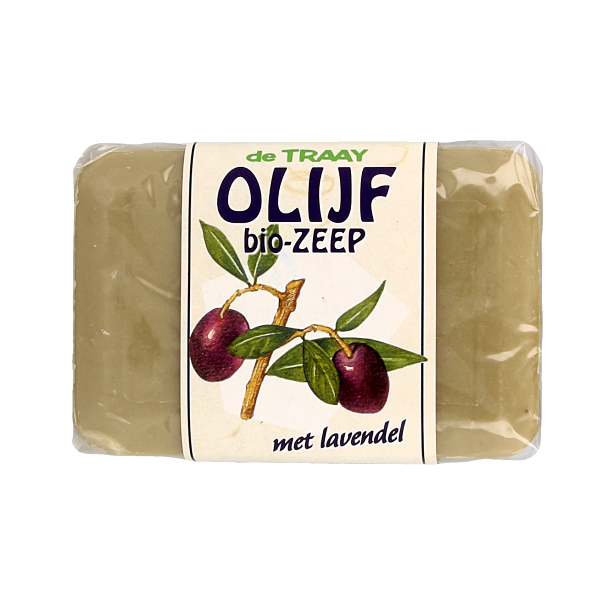 de Traay Zeep olijf/lavendel 250.00 Gram