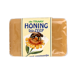 de Traay Zeep honing/rozemarijn bio 250.00 Gram