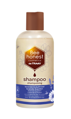 Traay Bee Honest Shampoo lavendel & stuifmeel 250.00 Milliliter
