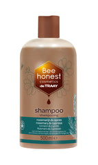 Traay Bee Honest Shampoo rozemarijn & cipres 250.00 Milliliter