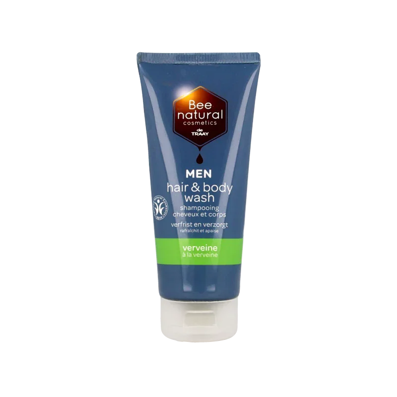 Traay Bee Honest Hair & body wash men verveine 200 Milliliter