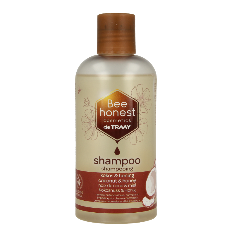 Traay Bee Honest Shampoo kokos & honing 250 Milliliter