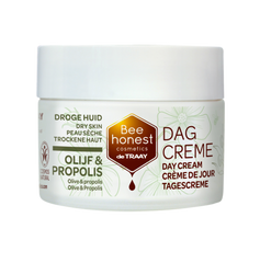 Traay Bee Honest Dagcreme olijf propolis 50.00 Milliliter