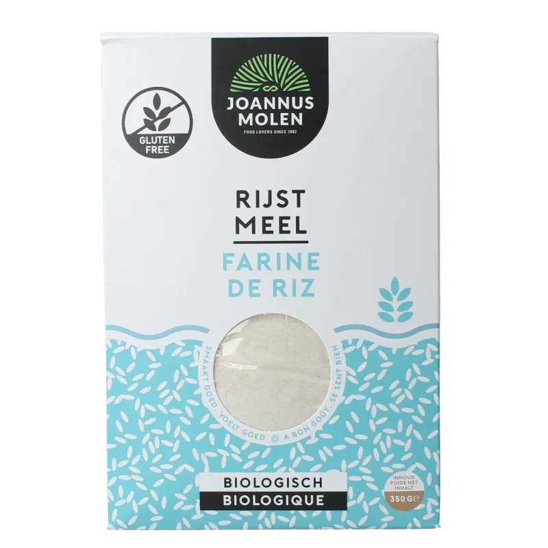 Joannusmolen Rijstemeel eerste keuze bio 350 Gram