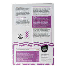 Joannusmolen Teffmeel eerste keuze bio 300 Gram