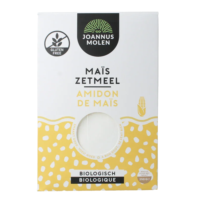 Joannusmolen Maiszetmeel eerste keuze bio 250 Gram