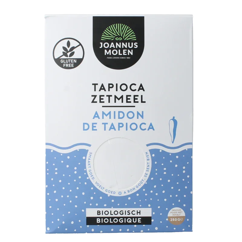 Joannusmolen Tapiocazetmeel eerste keuze bio 250 Gram