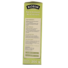 Biobim Baby rijst & boekweit 4 maanden bio 200 Gram