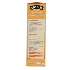 Biobim Tarwepapje 12 maanden bio 250 Gram