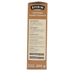 Biobim Speltpapje bio 250 Gram
