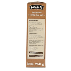 Biobim Speltpapje bio 250 Gram