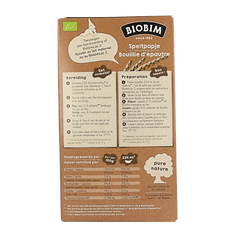 Biobim Speltpapje bio 250 Gram