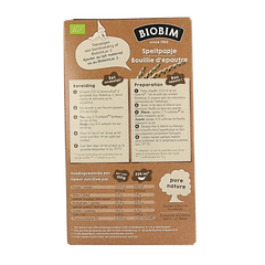 Biobim Speltpapje bio 250 Gram