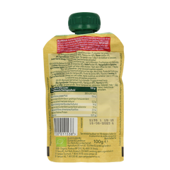 Organix Knijpfruit mango, peer & granola 6+ mnd bio 100.00 Gram