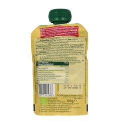 Organix Knijpfruit mango, peer & granola 6+ mnd bio 100 Gram