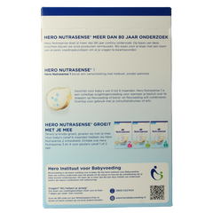 Hero Nutrasense zuigelingenmelk 1 (0-6mnd) 700 Gram