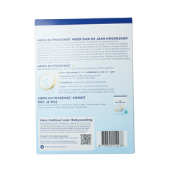 Hero Nutrasense peutermelk 3 (1+jr) 700 Gram