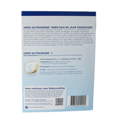 Hero Nutrasense peutermelk 4 (2+jr) 700 Gram