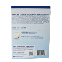 Hero Nutrasense peutermelk 4 (2+jr) 700.00 Gram