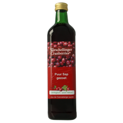 Terschellinger Cranberrysap gezoet bio 750 Milliliter