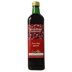 Terschellinger Cranberrysap gezoet bio 750.00 Milliliter