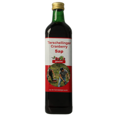 Terschellinger Cranberrysap puur zoet 750 Milliliter