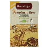 Terschellinger Zwarte thee cranberry bio 18 Zakjes