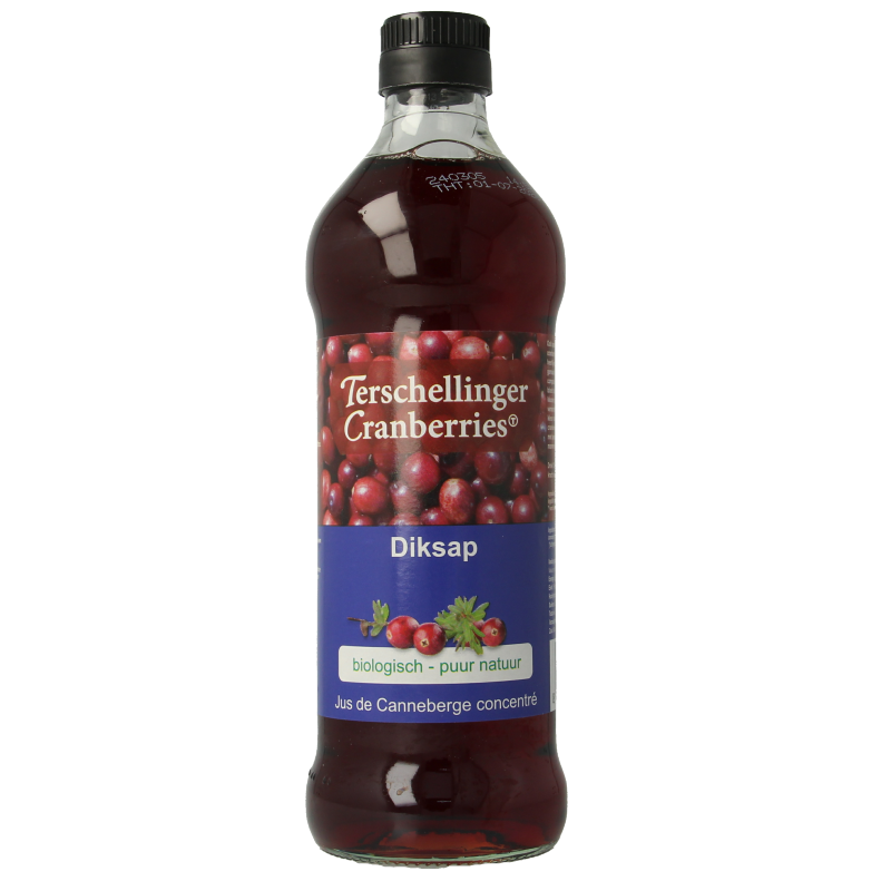 Terschellinger Cranberry diksap bio 500 Milliliter