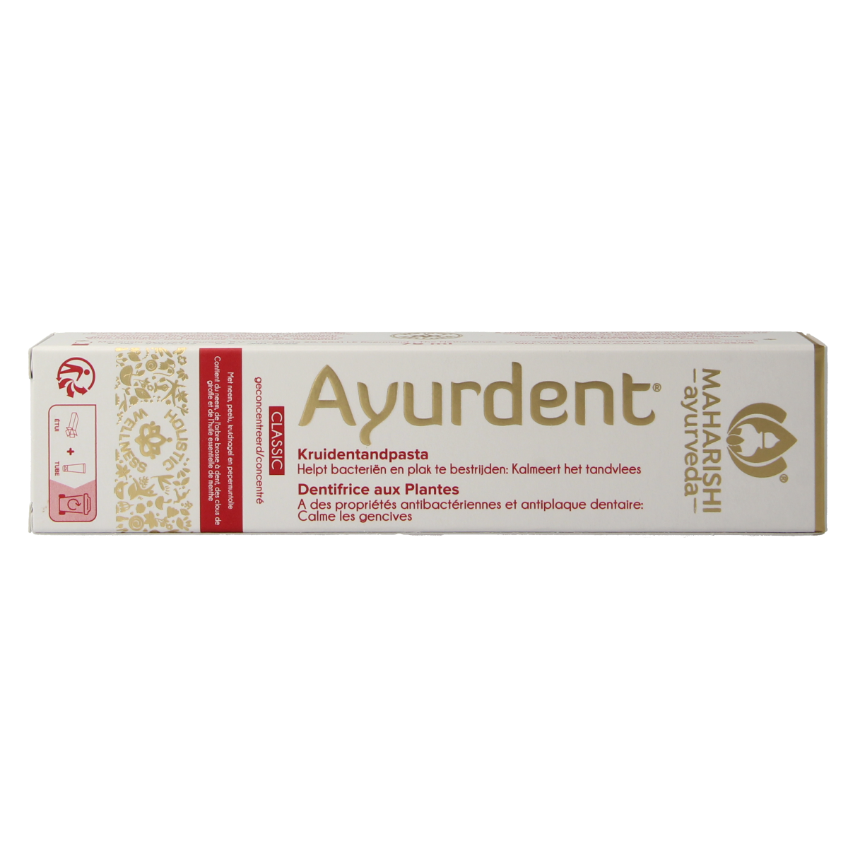 Maharishi Ayurv Ayurdent tandpasta classic 75.00 Milliliter