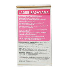 Maharishi Ayurv Vrouwen rasayana 60 Tabletten