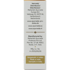 Maharishi Ayurv Neusolie nasya olie MP16 10.00 Milliliter