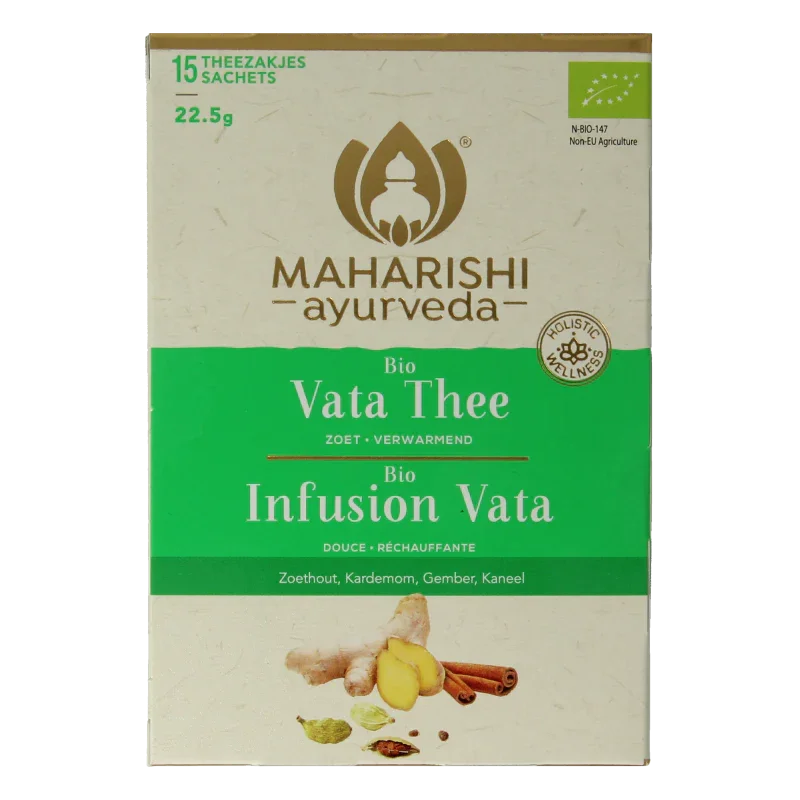 Maharishi Ayurv Vata theezakjes bio 15 Zakjes