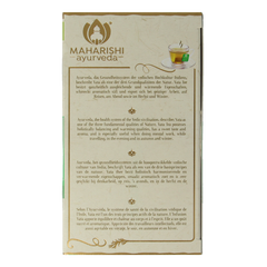 Maharishi Ayurv Vata theezakjes bio 15.00 Zakjes