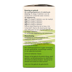 Bloem Chlorella vital green 600.00 Tabletten