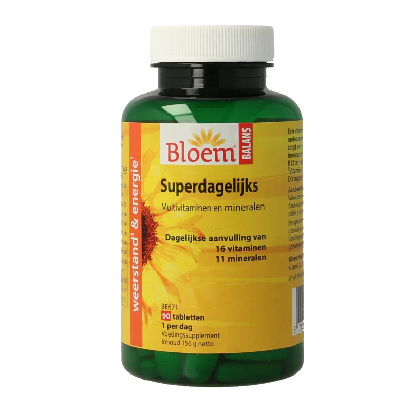 Bloem Superdagelijks multivitamine 90 Tabletten
