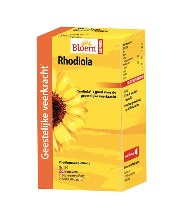 Bloem Rhodiola 100 Capsules